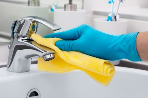 Inspection of cleaning equipment and hazard control measures