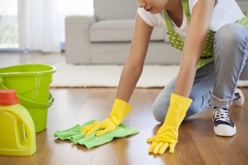 Charity donation of reusable items after deep cleaning